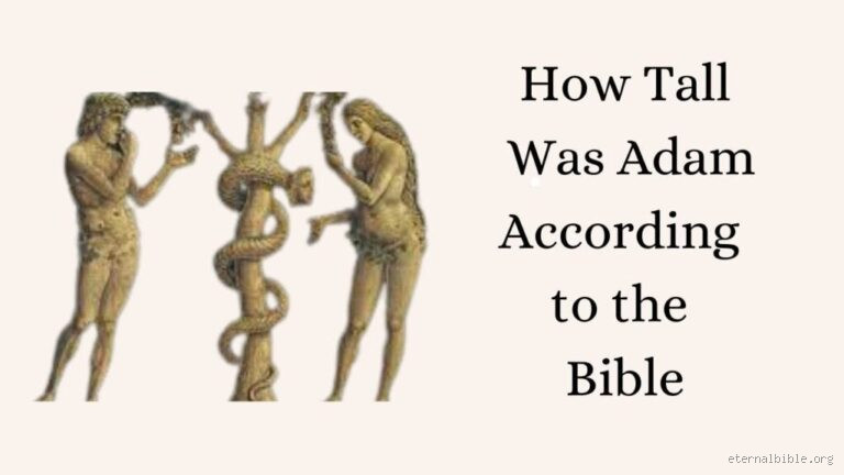 How Tall Was Adam, the First Man? Unraveling the Mystery