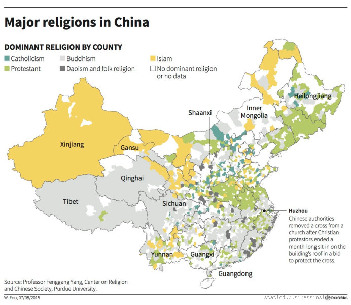 Which is the Fastest-Growing Religion in China? A Surprising Shift
