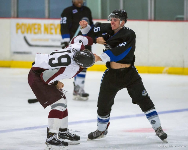 Why is hockey aggressive?