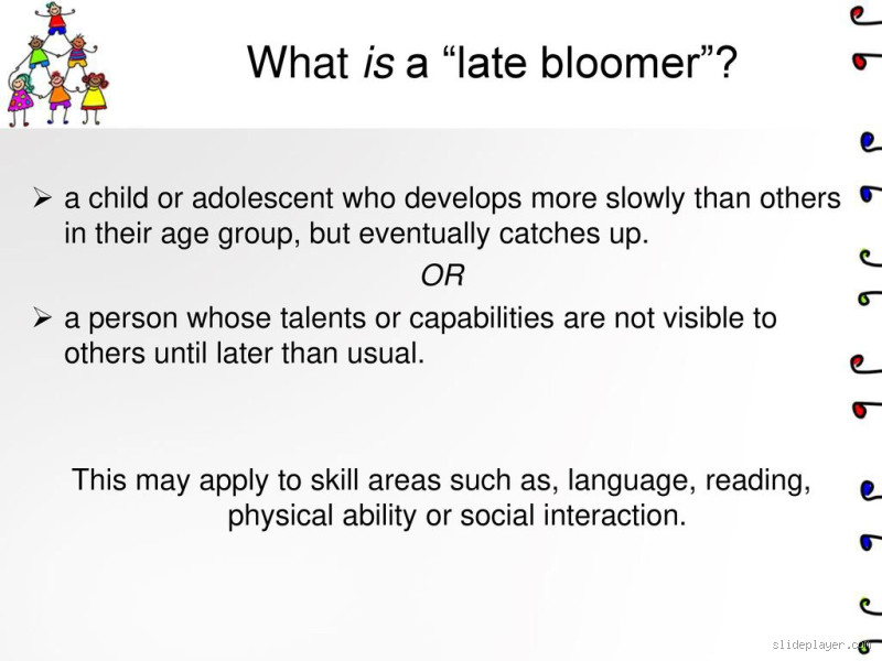 Can Boys Be Late Bloomers? Understanding the Growth Process