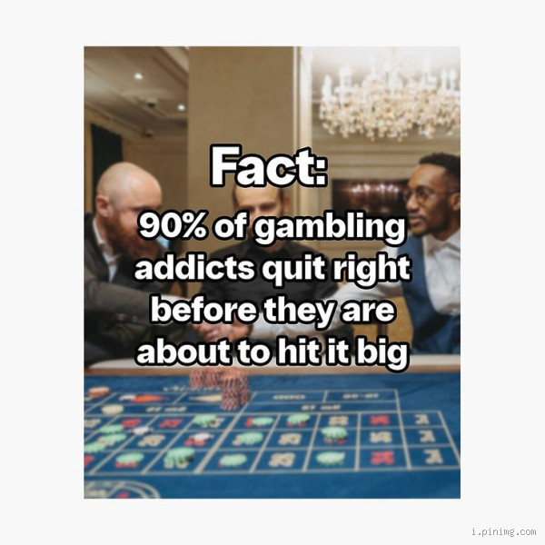 How Many Percent of Gamblers Quit Before They Hit Big?