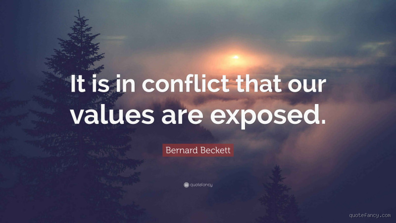 Is Conflict a Struggle Over Values? Exploring the Truth