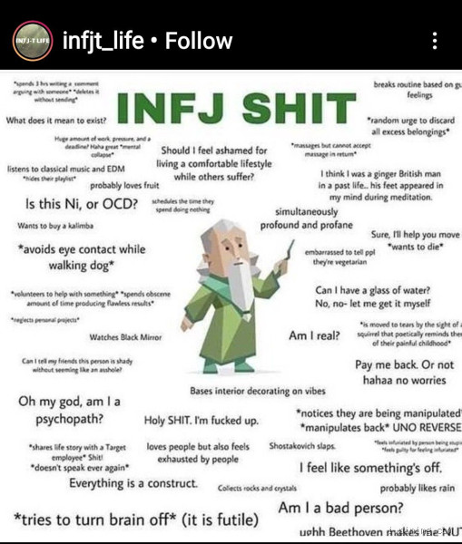 Is INFJ a or t more rare?