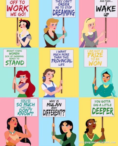 Is there a feminist Disney princess?