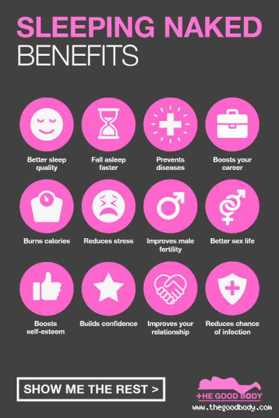 What Are the Benefits of Sleeping Naked?