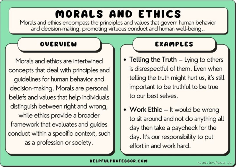 What are the highest morals?