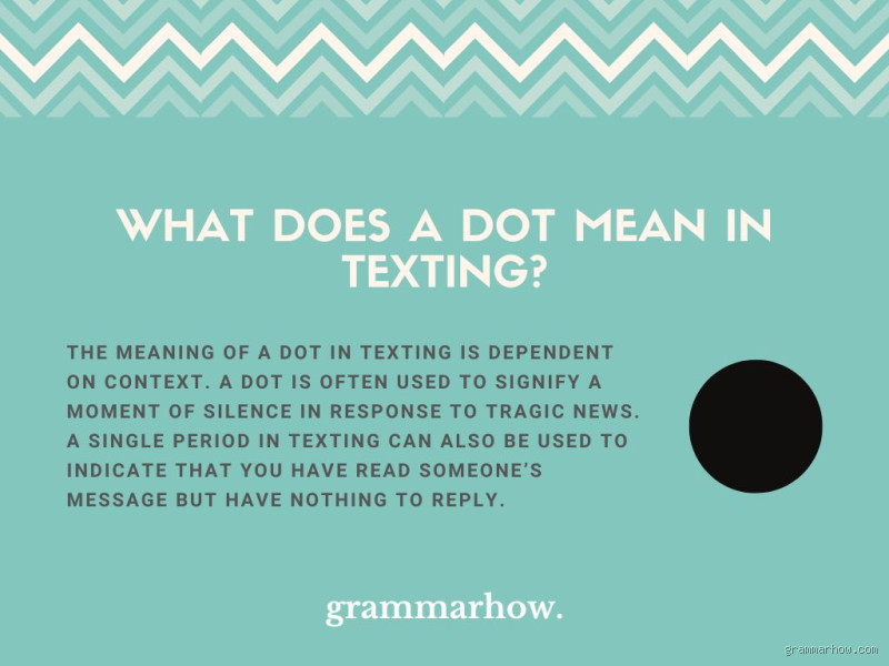 What Does 5 Dots Mean in Texting from a Girl? Here’s the Truth