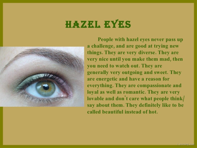 What Hazel Eyes Say About You: Unlocking the Mystery