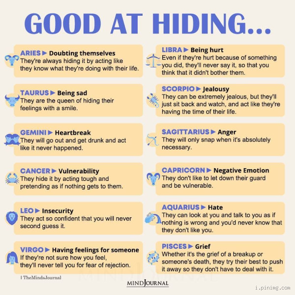 Which Zodiac Sign is Best at Hiding Secrets?