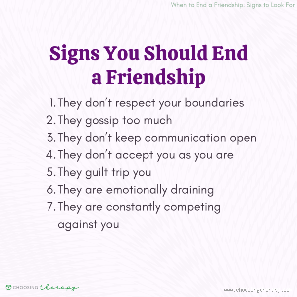 When Should You Stop Being Friends with Someone? The Hard Truth