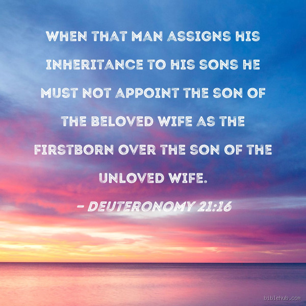 When Does the First-Born Son Inherit? Unraveling the Mystery