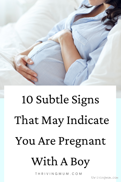 When You Are Pregnant with a Boy, What Are the Signs?