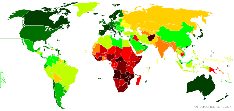 Which Country Has the Shortest Life Expectancy in the World?