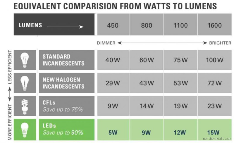 Which Watt LED Bulb Gives More Light? Discover the Best Choice!