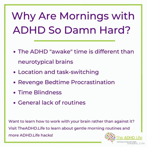Are People with ADHD Naturally Struggling as Morning Persons? Understanding and Overcoming Mornings with ADHD