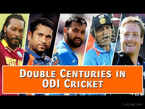 Who Hit 3 Double Centuries in ODI? A Look at Cricket's Legends