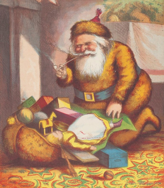 What Did Santa Look Like Before Coca Cola?